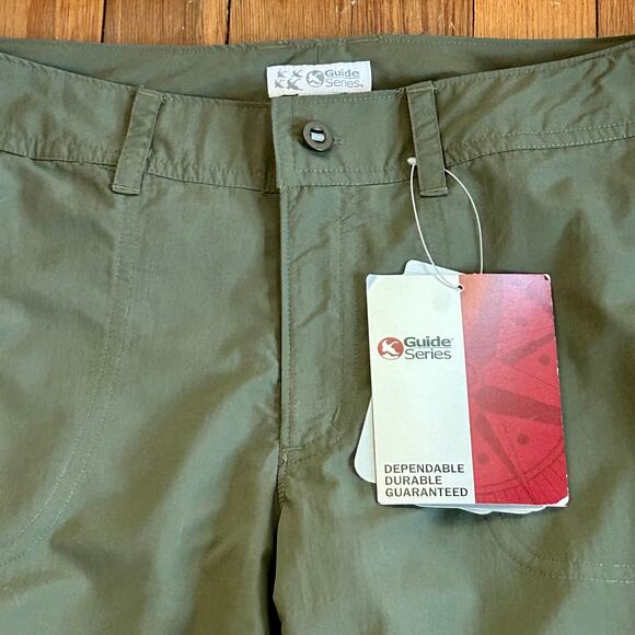 Gander Mountain Women's Convertible Pants Green Size 8 Outdoor Casual - Picture 2 of 14
